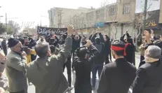 عاشقان شهرکردی حیدر کرار در روز شهادت این امام عزاداری کردند+فیلم