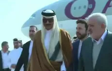 امیر قطر وارد تهران شد