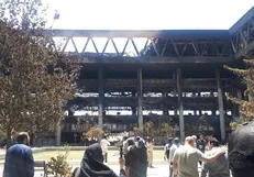 پخش زنده بازدید دانشجویان از ساختمان شیشه‌ای صدا و سیما و منزل دکتر شهید طهرانچی