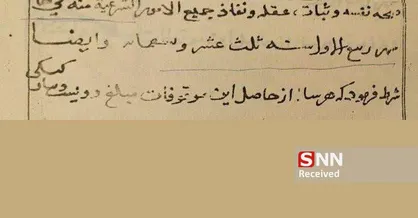 کشف قدیمی&zwnj;ترین وقف&zwnj;نامه جهان اسلام در طبس