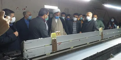 حضور رئیس سازمان بازرسی کل کشور در کارخانه&zwnj;های ایران پوپلین رشت
