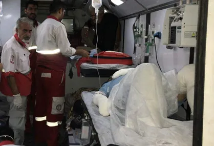 انتقال ۹ بیمار و مصدوم ایرانی از کربلا به مرز مهران