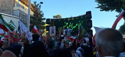 شادپیمایی عید غدیر در شیراز برگزار شد؛ تجدید بیعت مردم با آرمان&zwnj;های ولایت