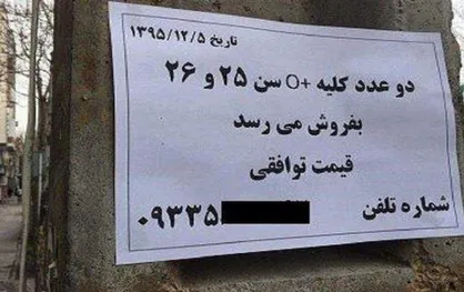 تبلیغ کلیه&zwnj;فروشی؛ ممنوع!