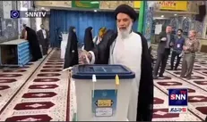 حضور حجت الاسلام موسوی فرد امام جمعه اهواز امروز جمعه (۸ تیر) در چهاردهمین دوره انتخابات ریاست جمهوری