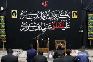 مراسم ختم پدر صادق شهبازی