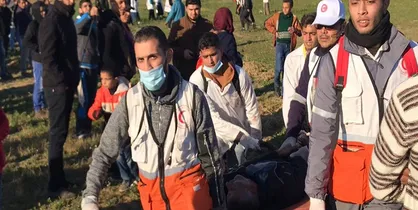 ۱۱ زخمی در چهل و سومین راهپیمایی حق بازگشت غزه