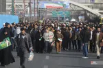 گزارش تصویری لحظات ابتدایی راهپیمایی 22 بهمن در تهران