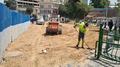 مشکلات ترافیکی عملیات عمرانی میدان شهر ری زندگی شهروندان را مختل کرده