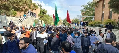 عزاداری اساتید و دانشجویان دانشگاه شهید بهشتی در سوگ شهدای حادثه تروریستی شیراز/ پیاده&zwnj;نظام دشمن باز هم به میدان آمد