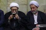 مراسم ختم آیت الله هاشمی شاهرودی در مسجد ارک تهران