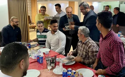 نشست صمیمی مدیرکل رفاه شهرداری تهران با کارگران