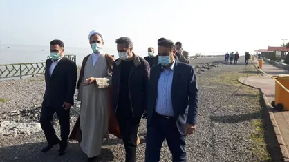 بازرسی میدانی نماینده ویژه رئیس&zwnj;جمهور از سواحل مازندران/ برخی از مستحدثات در حریم ۶۰متر هنوز تخریب نشده&zwnj;اند