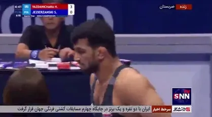 پیروزی حسن یزدانی مثل همیشه با امتیاز عالی