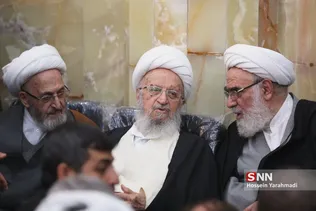 مراسم ترحیم مرحوم آیت الله محمد مؤمن قمی