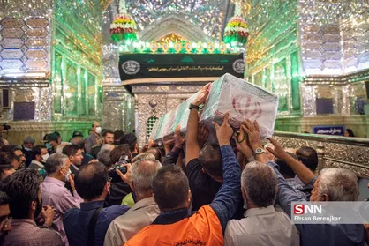تشییع پیکر شهید محمد علیپور در شیراز