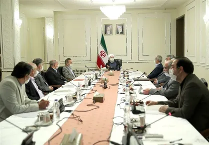 روحانی: ضمانت&zwnj;های اجرای پروتکل&zwnj;های بهداشتی ابلاغ شده است