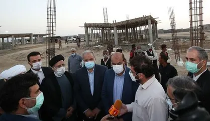 بازدید رئیس جمهور از طرح ساماندهی مسکن کپرنشینان مرادآباد