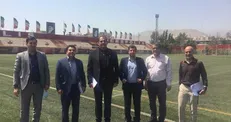 حضور رسول‌پناه در درفشی‌فر برای صدور سند تک برگی به نام پرسپولیس