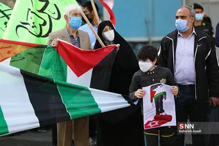 راهپیمایی مردمی در حمایت از فلسطین مظلوم 
