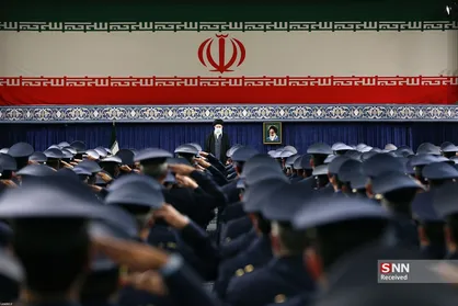 دیدار جمعی از فرماندهان نیروی هوایی و پدافند هوایی ارتش با رهبر انقلاب