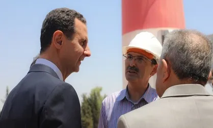بشار اسد برای اولین بار از زمان آزادسازی وارد حلب شد + تصاویر