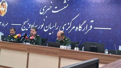 سردار قریشی: برخی کارشناسان خارجی از جمعه نصر به عنوان &laquo;وعده صادق ۳&raquo; تعبیر کردند/ آمریکا نمی&zwnj;تواند مانع اصابت موشک&zwnj;های ایران شود+ فیلم