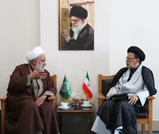 دیدار رئیس دانشکده sir syed دانشگاه اسلامی علیگره هندوستان با ریاست دانشگاه رضوی