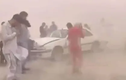 دو تصادف زنجیره&zwnj;ای همزمان در سیستان با ۴۶ مصدوم