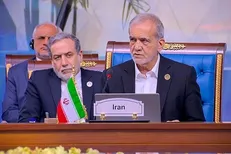 پزشکیان : خواستار حراست از اموال دولت ایران در خاک سوریه هستیم / خروج سریع اشغالگران صهیونیست از غزه و کرانه باختری  +فیلم