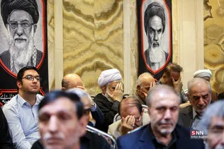 مراسم اربعین شهید علی لاریحانی در مسجد امام صادق(ع)