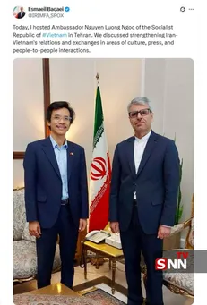 دیدار سفیر ویتنام با سخنگوی وزارت امور خارجه