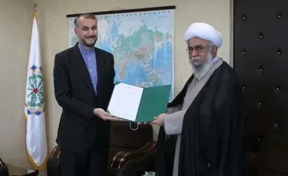 "امیر عبداللهیان" به عنوان مشاور دبیرکل مجمع جهانی اهل بیت (ع) در امور خاورمیانه منصوب شد