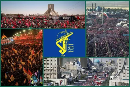 فرمانده کل سپاه:تشییع و وداع میلیونی پژواک رسای فریاد خونخواهی قائد شهید امت بود/آینده از آنِ جبهه حق است