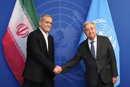 پزشکیان:ایران به هیچ وجه به دنبال سلاح هسته&zwnj;ای نیست / نگران گسترش درگیری در تمام منطقه هستیم