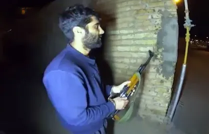 بازسازی صحنه شهادت شهید رضایی
