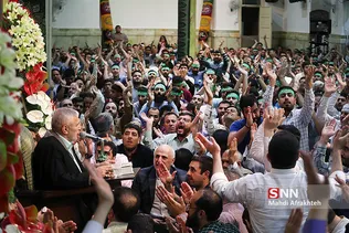 جشن میلاد امام حسن مجتبی در مسجد ارک