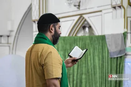 آیین معنوی اعتکاف در مسجد جامع حرم حضرت عبدالعظیم (ع)