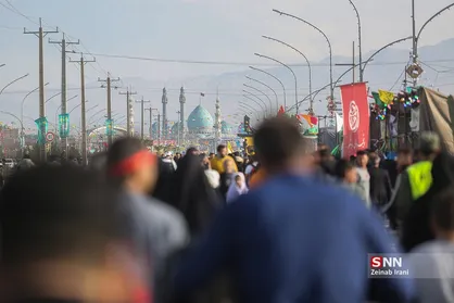جشن نیمه شعبان در مسجد مقدس جمکران