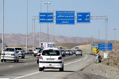 آزادراه قم- اصفهان به دلیل حمله تروریستی رژیم صهیونیستی مسدود شد