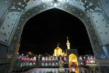 آیین خطبه خوانی شب شهادت امام رضا علیه السلام