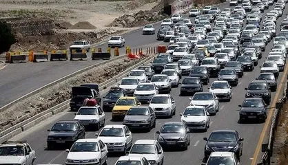 مرکز مدیریت راه&zwnj;های کشور: ترافیک در محور&zwnj;های چالوس و هراز سنگین است