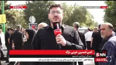 برگزاری مراسم تشییع پیکر سردار شهید میثم رضوان‌پور و شهید حامد صفاریان + فیلم