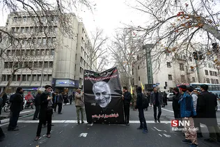 سوگواری شهادت سردار سلیمانی در دانشگاه تهران