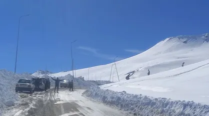 گردنه چری بازگشایی شد + فیلم