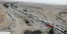 بیش از 50 درصد زائران به کشور بازگشته‌اند/ ترافیک پرحجم و روان است