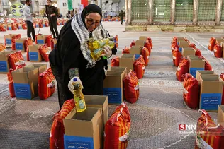 مرحله دوم رزمایش مومنانه در حرم امام خمینی (ره)
