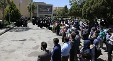 حمایت دانشجویان و اساتید دانشگاه شهید باهنر از خیزش دانشجویان آمریکا+تصاویر