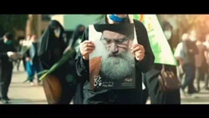تصاویری از تشیع پیکر آیت الله فاطمی نیا