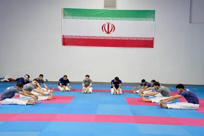 نخستین تمرین تیم ملی کاراته ایران در بالی اندونزی